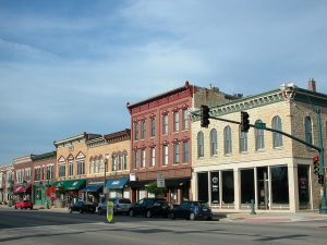 Photo of downtown lockport Illinois by Main Street GC Inc